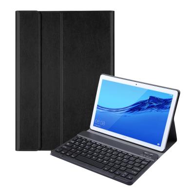 China Smart Wake Auto Sleep Keyboard Case For Huawei M5 10.8 With Removable Keyboard for sale