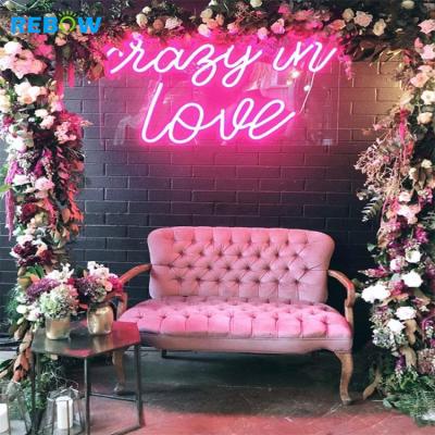 Κίνα Buildings Customs Lead Neon Sign Nails Led Neon Sign Wedding Decoration προς πώληση