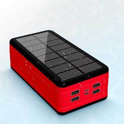 China Super Mah Power Bank Universal Powerbank Support 5000 Capacity Fast Charging Logo Outdoor Solar Power Bank Custom Gift With LED Lights for sale