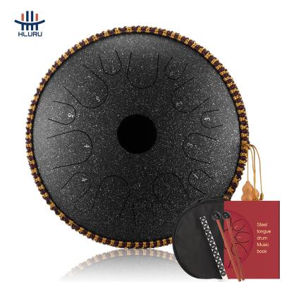 China Steel Handpan Musical Instrument Drum 14 Inch 14 Note Hluru Tank Tongue Steel Drum TA14 for sale