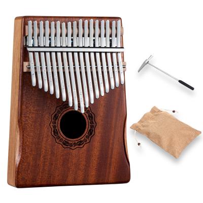 China Entertainment Hluru Kalimba 8 Key 17 Keys Exquisite 21 Kyes Finger Thumb Piano With Song Book Kalimba Kit for sale