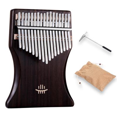 China Wholesale Wooden 17keys Kalimba Musical Instrument Musical Instrument Hluru Thumb Finger Piano Kalimba for sale