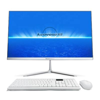 China USB Port 21.5Inch AIO Core I3 I5 I7 Desktop For Business Game 1920*1080P HD Graphics Barebone All In One PC Monoblock Computer for sale