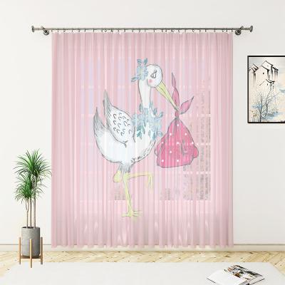 China Shrink-resistant manufacturers supply WISH boy and girl 3D room cartoon digital border custom gauze curtain from Amazon amazon curtain gauze curtaincurtain gauze curtain - AliExpress for sale