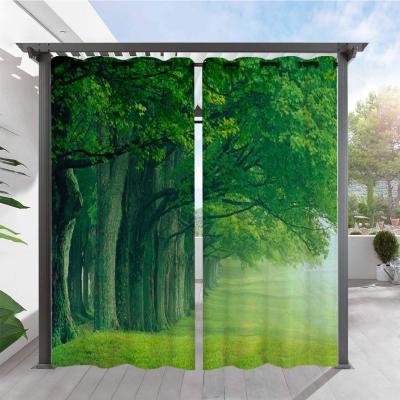 China Customized Shrink-Resistant Curtains And Screens Manufacturers Ensure Border Deck HD Series 3D Outdoor Rainy Landscape Waterproof for sale