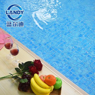 China Custom Pool Liner Suppliers Mosaic PVC Pool Liner Vinyl Pool Liners For Above Ground for sale