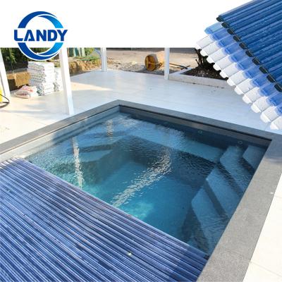 China Electric Automatic Pool Swimming Pool Cover Benches For Above Ground Swimming Pool for sale