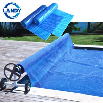 China 400 Micron Thick Color Durable Single Bubble Plastic Swimming Pool Solar Covering Cover, Swimming Pool Cover Solar Cover for sale