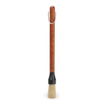 China ROSEWOOD HANDLE BBQ Round Hose Brush with Long Handle for sale