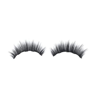 China 5 Pairs 3d 20mm Natural Soft High Quality False Mink Hair False Eyelash Magnetic Eyelashes With Eyeliner for sale