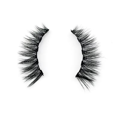 China Private label 3d 20mm logo soft custom fake china mink hair magnetic eyelashes magnetic eyelashes for sale