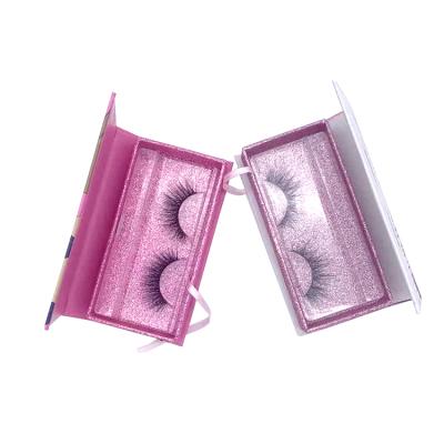 China China Qingdao 18mm Natural Soft Soft Synthetic 3d False Eyelashes Eyelash With Custom Eyelash Packaging for sale