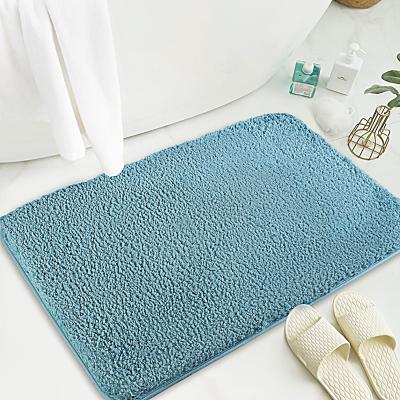 China Mats Soft Shaggy Microfiber Washable Fluffy Washable Rug Bathroom Anti-Slip Bath Mat Rugs for sale