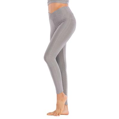 China High Quality Breathable Fitness Yoga Pants High Waist Women Girl Elastic Seamless Yoga Pants for sale