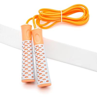 China Speed ​​Jump Training Jump Rope Adjustable Length Home Exercise Silicone Handles Jump Rope For Gym Fitness for sale