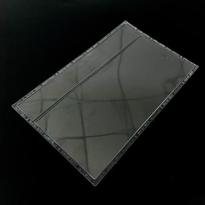 China Usually protected PET sleeve film cover device for banknote display box pmg cash bag transparent inside pages for sale