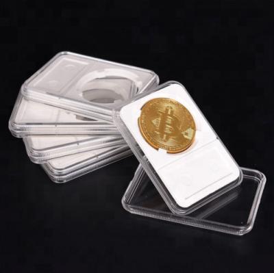 China Various Inner Diameter Custom Acrylic Coin Display Rack Clear Acrylic Slabs for sale