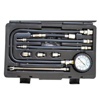 China 12V Gasoline Vehicles Compression Tester Gauge Master Kit Compression Tester for sale