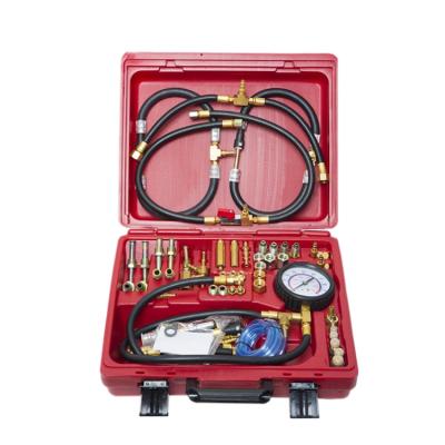 China ALL CARS Fuel Injection Gauge Kit Pressure Tester Test Fuel Pressure Tester Kit for sale