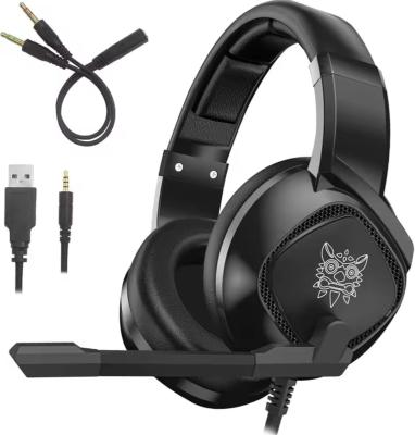 China Omnidirectional HD Clarity Wired Gaming Headset With USB Input Flexible Microphone for sale