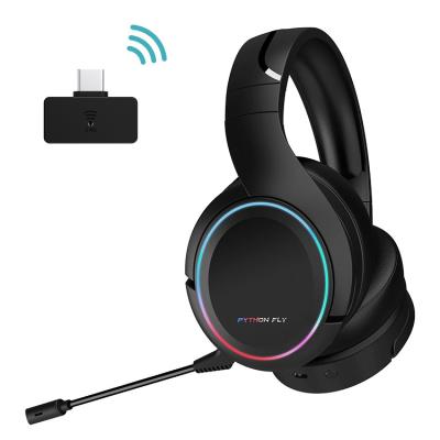 China 7.1 Surround Sound Wireless Gaming Headset 2.4 G With Removable Microphone For PC for sale