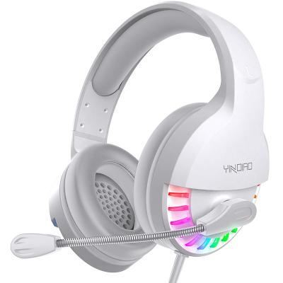 China 7.1 Surround Sound Wired PC Gaming Headphones USB 5V Wired Gaming Headset for sale