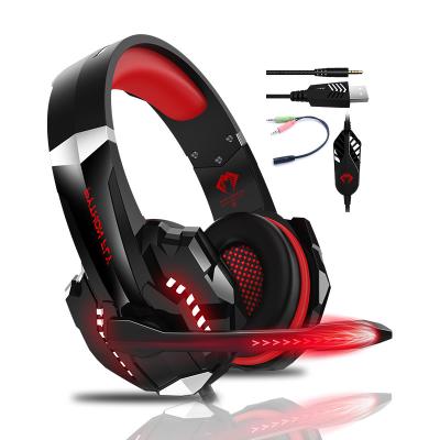 China USB-verbinding PC gaming koptelefoon, Over The Ear gaming koptelefoon met AAC codecs Te koop