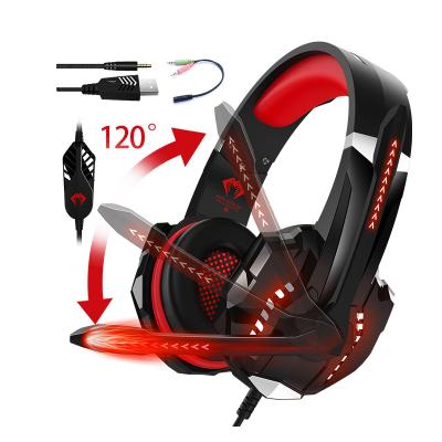 China Headband Style Fones de ouvido fones de ouvido com fio 7.1 Surround Para PC G9000 Pro PS5 à venda