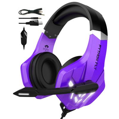 China Rgb Usb Wired Gaming Headphones Stereo 7.1 Noise Reduction Over Ear For Cadeira Gamer for sale