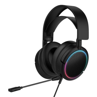 China PS4 PC Gaming Headphones Headset With Mic LED Light 3.5mm Wired RGB Free Sample for sale