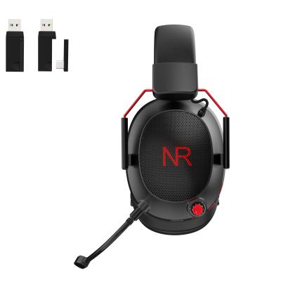 China 2.4ghz Virtual 7.1 Sound Wireless Gaming Headphones , PC Gaming Headsets CE Custom Color for sale