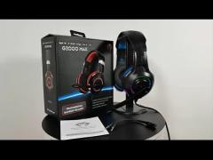 7.1 Gaming Headphones with Mic and RGB Light Frequency Range 15 Hz-20KHz PS4 Audifonos