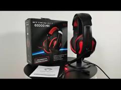 7.1 Gaming Headphones with Mic and RGB Light Frequency Range 15 Hz-20KHz PS4 Audifonos