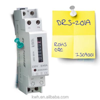 China DRS-201A Analog Single Phase Din Rail Voltmeter Price Class 1 DRS-201A for sale