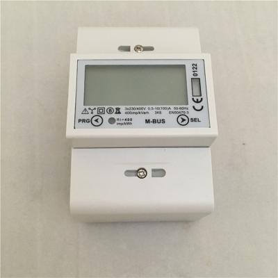 China 100A RS485 Modbus Three Phase MI DIN Approved Protocol DIN Rail Energy Meter DRT-341C for sale