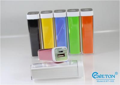 China Colorful Iphone / Ipod External Portable Power Bank / Mobile Power Backup for sale