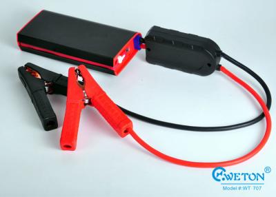 China Built - in Micro USB Cable Multi Function Car Jump Starter Power Bank 12000mAh for sale