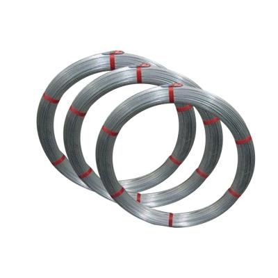 China Meshing High Zinc Plating And High Tensile Strength Galvanized Smooth Steel Oval Wire / Flat Wire for sale