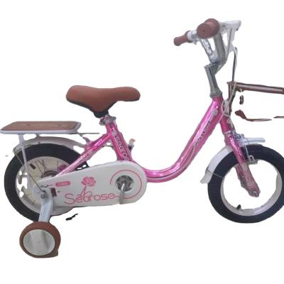 China Popular Most Popular Girl's Bike With Training Wheels 16 Inch Kids Bike For 6 -8 Years Old Girls Ride On Bike for sale