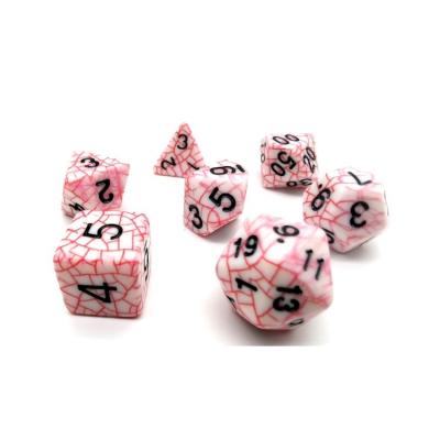 China For dungeons and gaming fun Dragons DND RPG MTG Table Game Gaming Dice Game D20 Casino Dice Table DND RPG Board GamesSpider Web Dice for sale