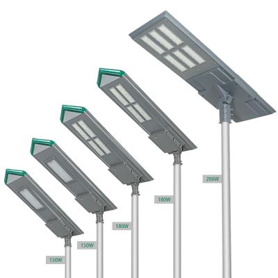 China ALLTOP SMD energy saving ip65 waterproof 180w outdoor parks all in one led solar street light price for sale