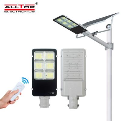 China ALLTOP HIGH POWER Remote Control Waterproof Aluminum Outdoor Led Solar Street Light ip65 150w for sale