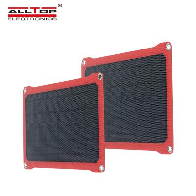 China 2021 hot sales new product ALLTOP poly mono cell 7w 290*195*2mm half sunpower mono solar cell panel for sale