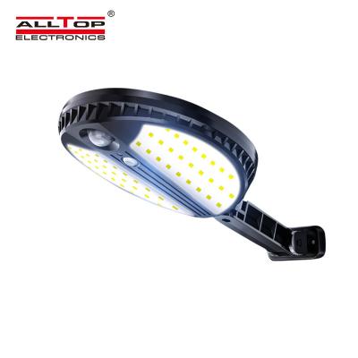 China ALLTOP garden high performance ip65 waterproof abs outdoor solar 5w led wall lamp for sale