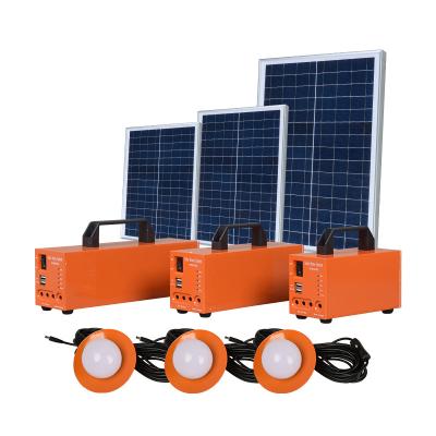 China Home Solar Energy Generating Systems 20w 30w 50w Solar Panel System for sale