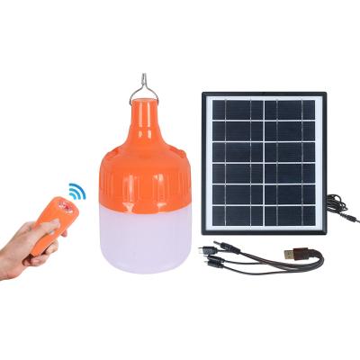 China Outdoor Garden LED Light Bulb 5W Solar Portable Solar Lamp Mini USB Remote Controller/Torch/Cable ALLTOP with Rechargeable USB Torch for sale