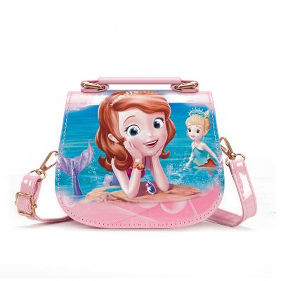 China Wholesale Princess Girl Fashion Kids PU Leather Single Shoulder Bag Cute Favor Hand Bags For Kids Baby for sale