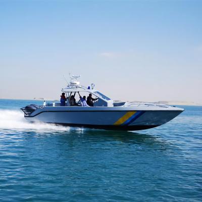 China Aluminum 12m Aluminum Patrol Boat 1200 High Speed Patrol Boat  40ft Yacht for sale