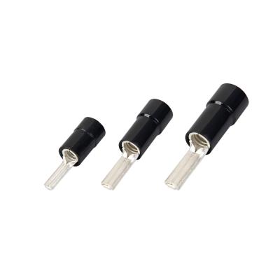 China PTNB10-12 Copper Nylon Insulated Pin Terminals For Quick Crimp Electrical Terminal Connectors for sale