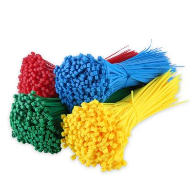 China Nylon 66 Cable Ties Multi Color Nylon Wire Bundle Self Locking Nylon for sale